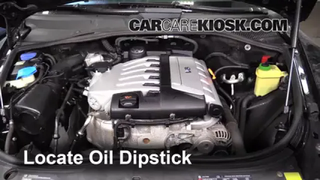 2004 Volkswagen Touareg V6 3.2L V6 Oil Check Oil Level